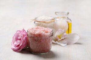 You can add natural bath salts to a refreshing shower